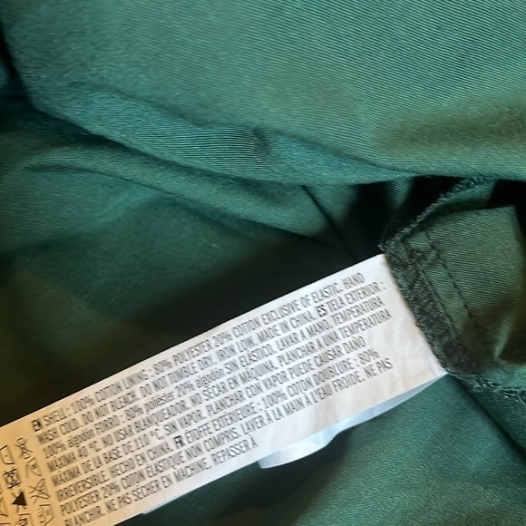 Tuckernuck X Hyacinth House | Emerald Green Puff Sleeve Sasha Mini Boho Dress XS - Picture 13 of 13